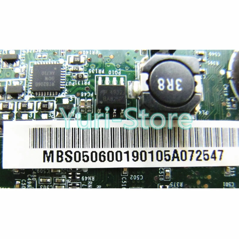 NOKOTION материнская плата для ноутбука DA0ZG5MB8G0 для acer aspire one ZG5 A110 A150 MBS0506001 MB. S0506.001 с USB звуковой платой DDR2