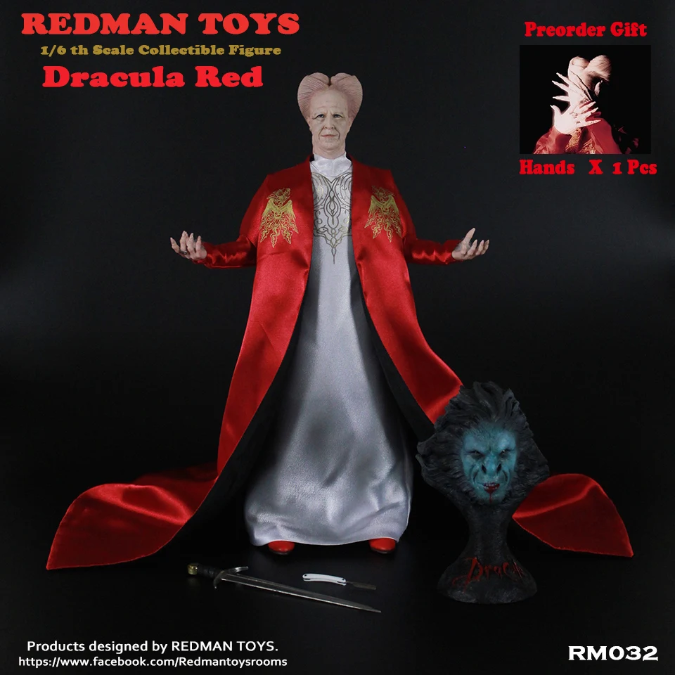 REDMAN/игрушки Vampire RM032 Dracula Red Robe RM033 Blue коллекционная фигурка|Игровые фигурки и