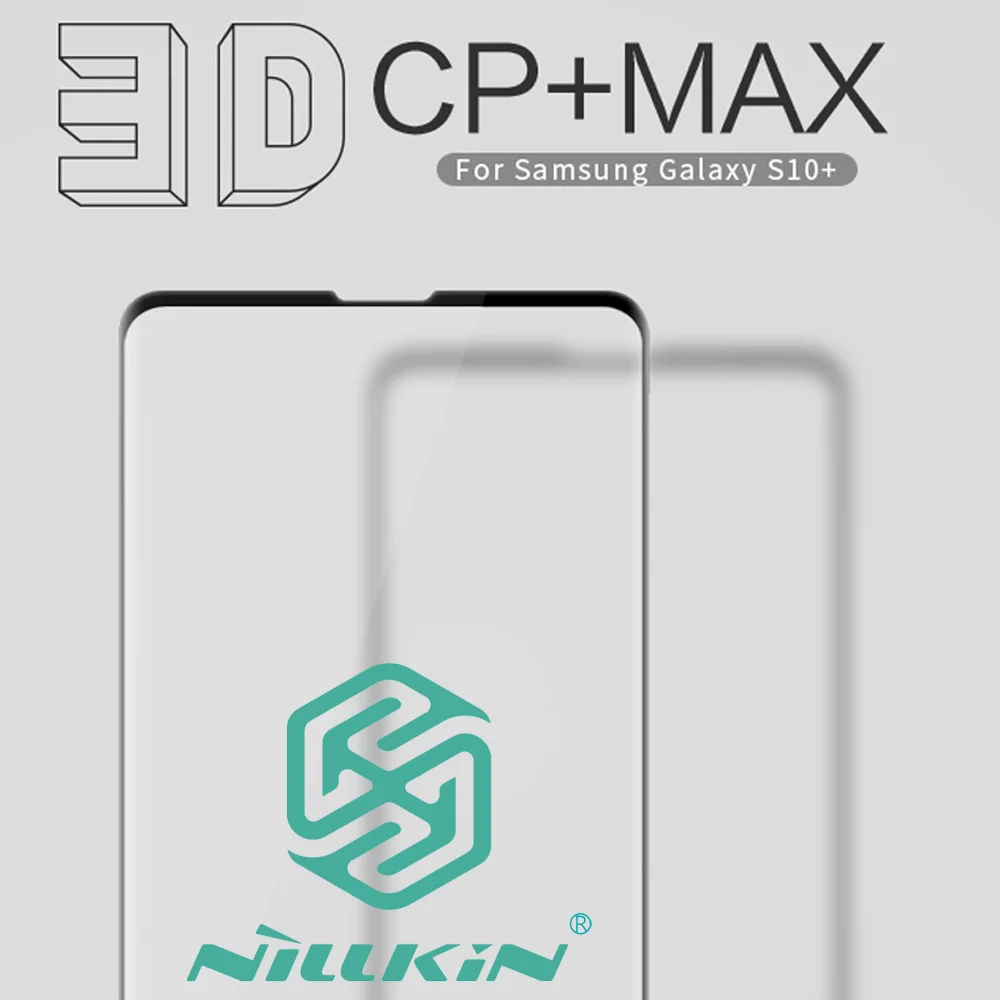 Nillkin 3D CP + Max закаленное стекло для Samsung Galaxy S10 Plus Полное покрытие экрана изогнутый