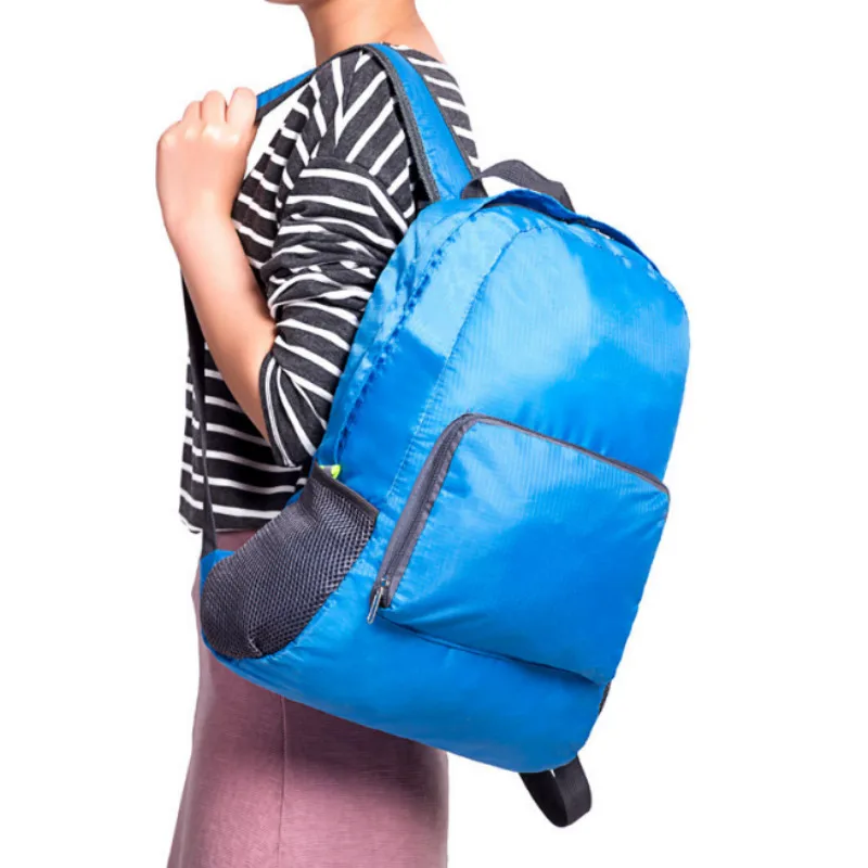 Легкая складная сумка складной водонепроницаемый рюкзак для мужчин и женщин