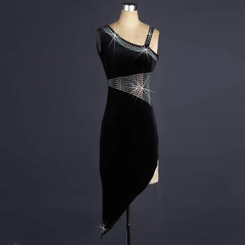 

2019 Dance Wear Latin Dress Woman Latin Dress Womens Rumba Ballroom Dresses Salsa Competition Costumes Girls Dancewear Tango