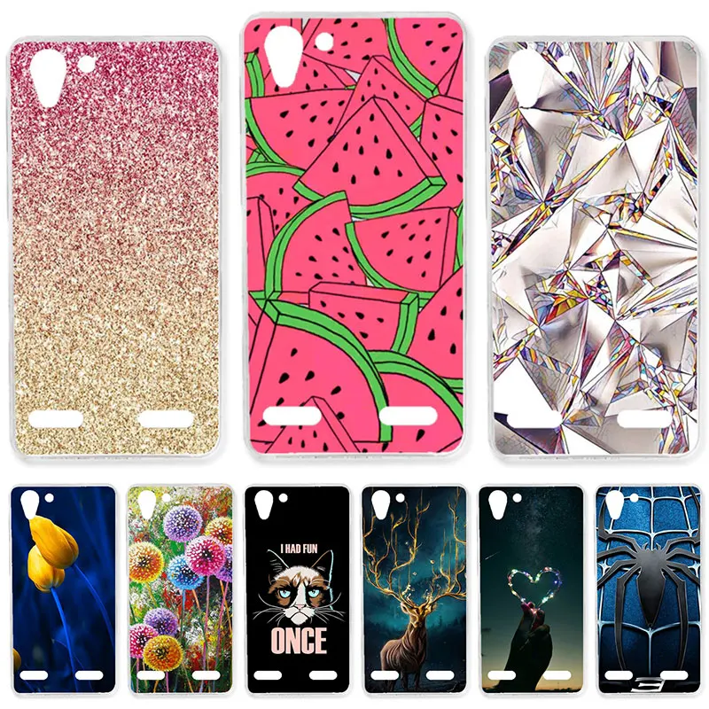 

Soft TPU Case For Lenovo Vibe K5 K5 Plus Cases For Lemon 3 K32C36 A6020 A6020a46 A6020a40 5.0 inch DIY Painted Silicon Covers