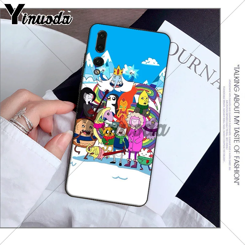 Чехол Yinuoda adventure time Beemo BMO Джек Финн Lumpy для Huawei P10 plus 20 pro P20 lite mate9 10 honor