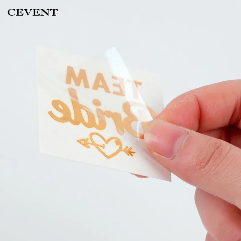 CEVENT 12 шт./лот временные тату-наклейки для невесты Временные татуировки