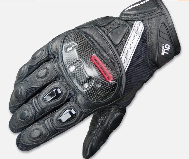 Летняя короткая двунаправленная защита komine GK 160 из углеродного волокна для