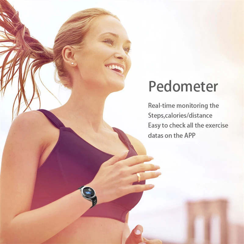 Smart Для женщин часы браслет спортивные сердечного ритма/крови Давление/кислорода
