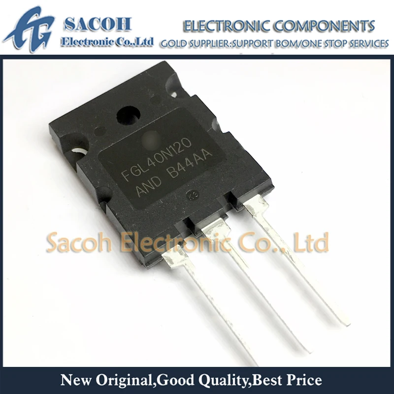 Бесплатная доставка 5 шт. FGL40N120AND или FGL40N120AN FGL40T120SMD 40N120 TO-3PL 40A 1200 в силовой