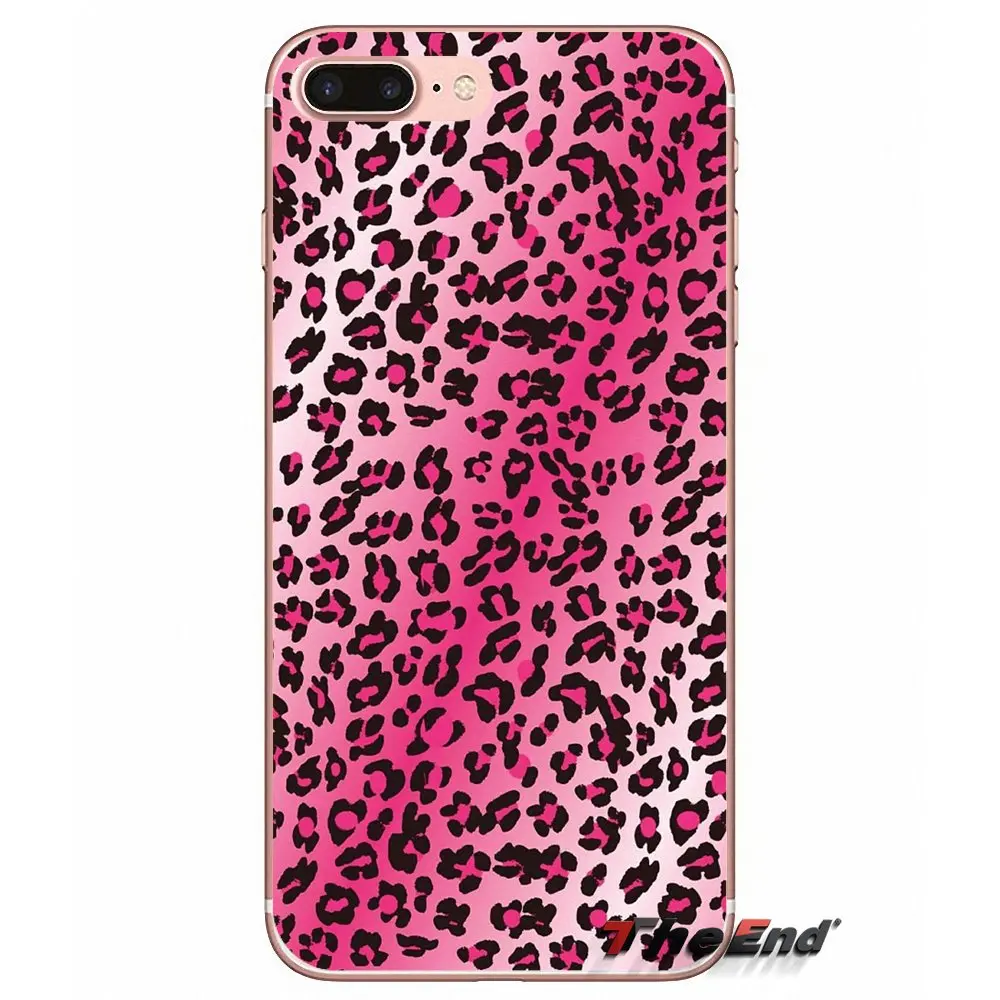 For Xiaomi Redmi 4 3 3S Pro Mi3 Mi4 Mi4i Mi4C Mi5 Mi5S Mi Max Note 2 Black and Pink Leopard Art Collage Case | Мобильные телефоны и