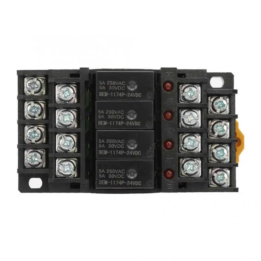 250VAC/30VDC 5A клеммный блок релейный модуль для автоматического управления реле
