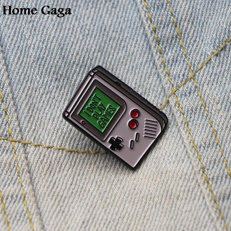 Homegaga игра мальчик advance металлические цинковые эмалированные булавки трендовая медаль para рюкзак рубашка одежда сумка броши значок для мужчин женщин D1785