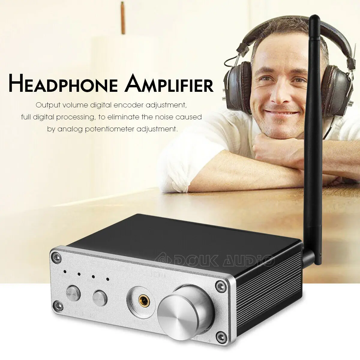 Nobsound HiFi Bluetooth 5,0 аудио декодер мини стерео усилитель для наушников ЦАП коаксиальный/оптический черный/серебристый