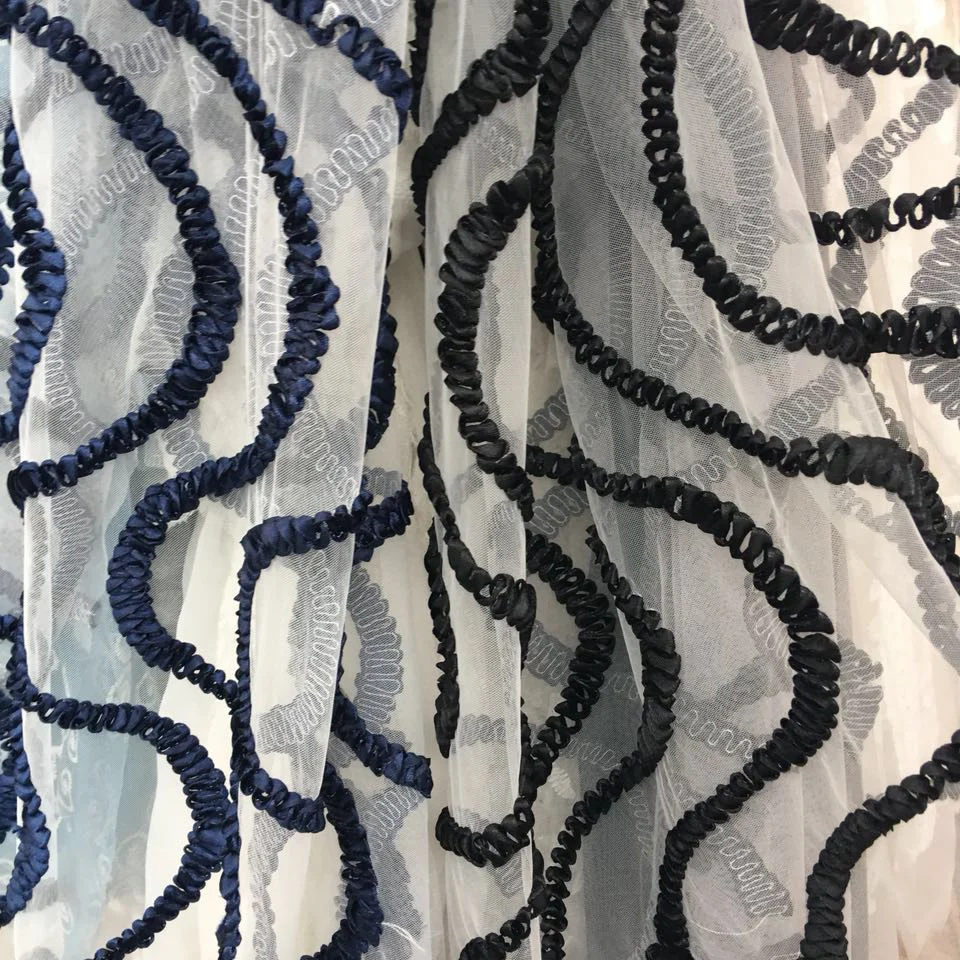 LASUI new2 цветная 3D лента с вышивкой сетчатая кружевная ткань для сделай сам