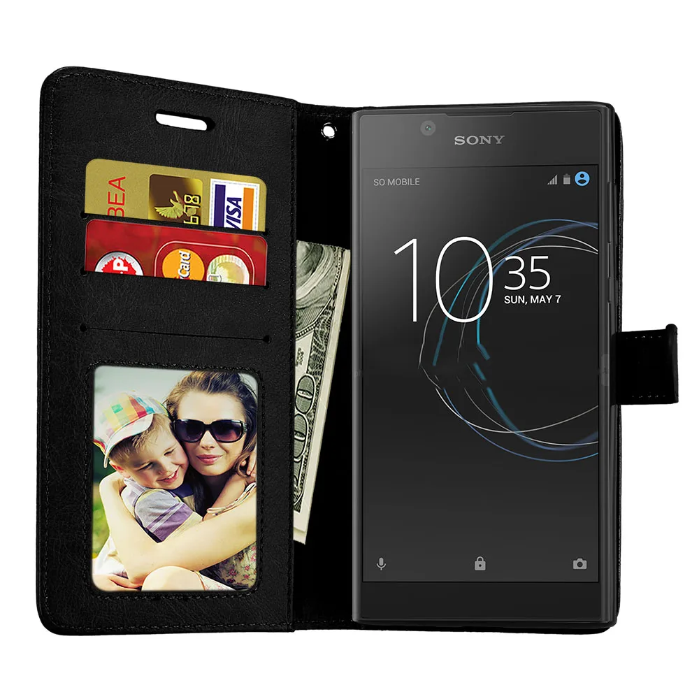 Чехол для Sony Xperia L1 G3311 G3312 G3313 чехол E6 Dual 5 дюйма из искусственной кожи чехлы
