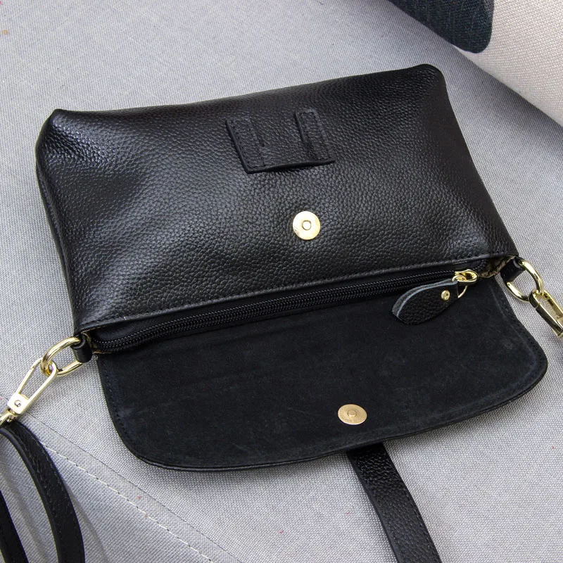 Сумка из натуральной воловьей кожи для женщин повседневные дамские сумочки