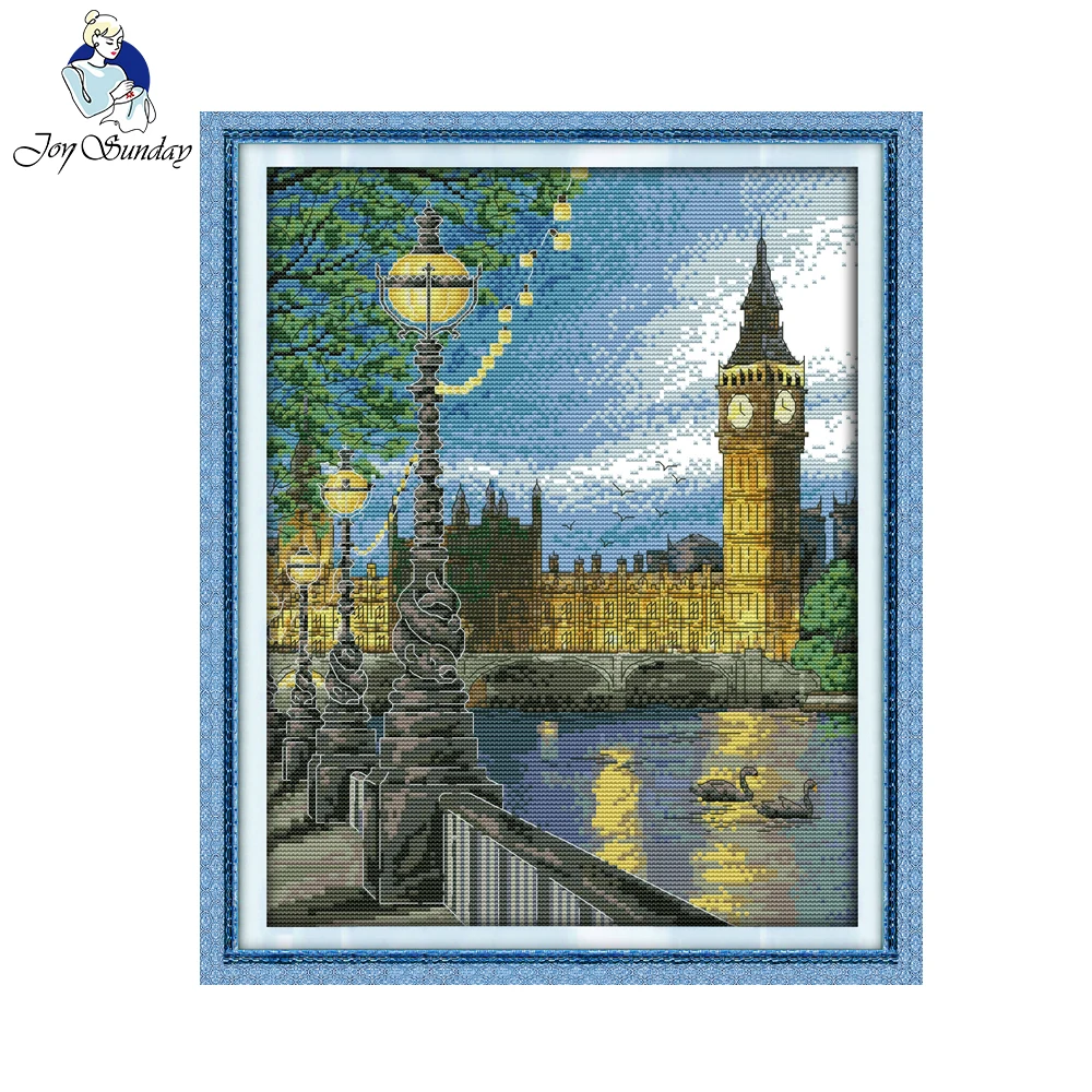 Набор для рукоделия Joy Sunday вышивка крестиком китайская лента ручной работы в виде