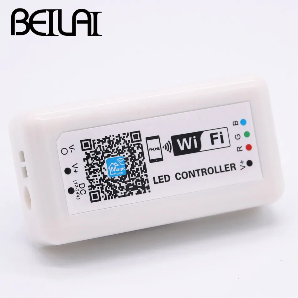 Светодиодная лента BEILAI 12 В 24 Wi Fi RGB контроллер для SMD 5050 2835 приложения IOS и Android