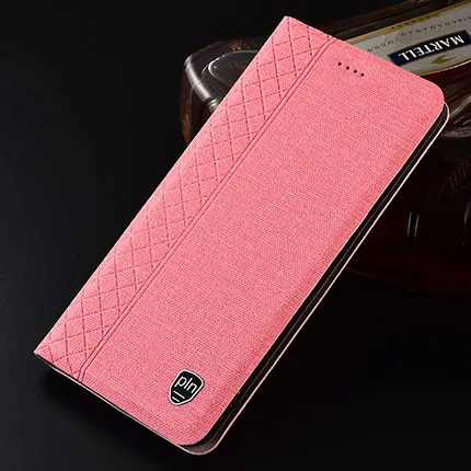 Чехол-книжка из искусственной кожи для ASUS Zenfone 3 Max ZC520TL, Мягкая силиконовая задняя крышка для Asus ZC520TL X008D - Цвет: Pink