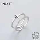 Кольцо женское из серебра 925 пробы, розовое золото