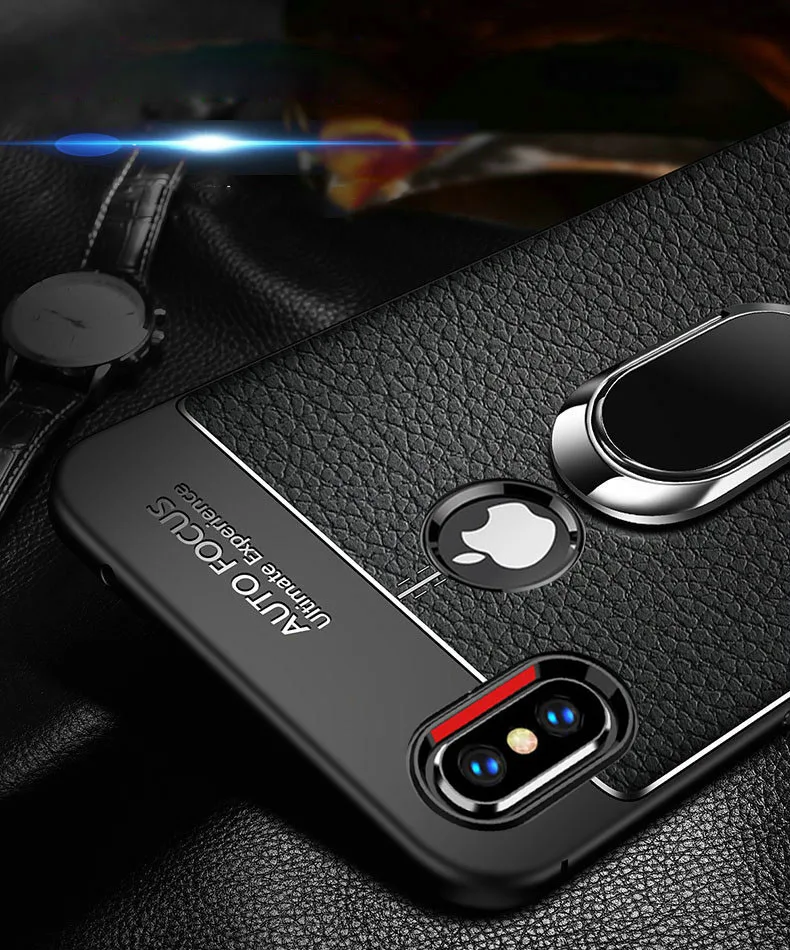 Soft Silicone Back cover for iPhone 11 X XR XS Max Pro With Magnetic Car Holder Case 7 8 6 6S Plus 5 5S SE phone |
