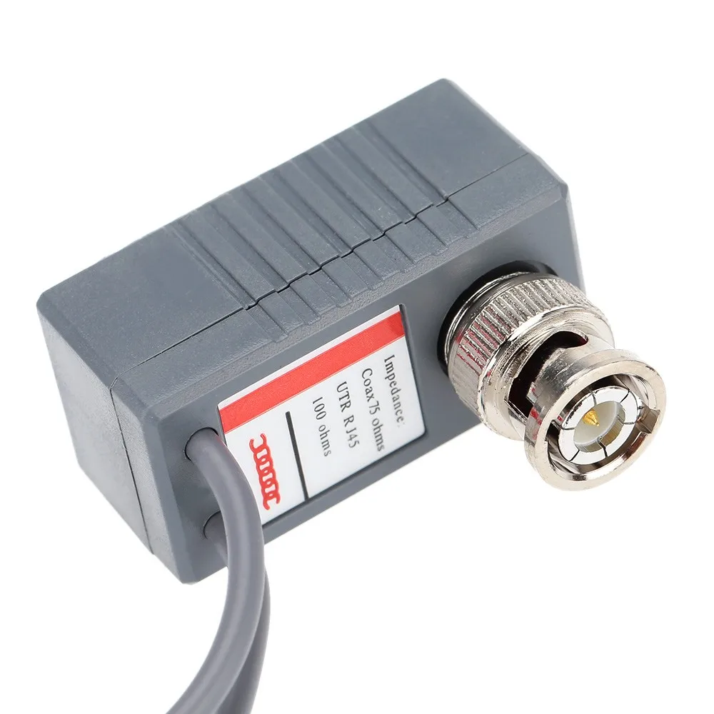 Yumiki CCTV Camera Audio Video Power Balun Transceiver BNC UTP RJ45 with and over CAT5/5E/6 Cable | Безопасность и защита