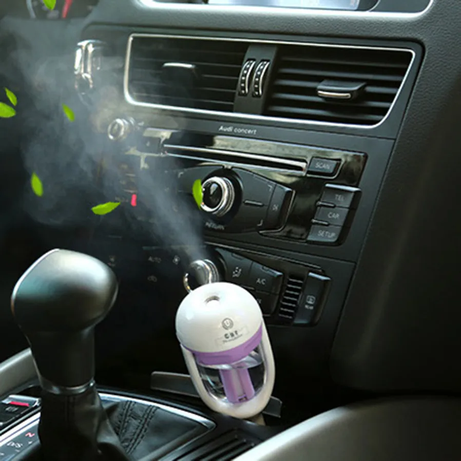 

50ML 12V Car air freshener Car mini Humidifier Air Purifier Aroma and car Aromatherapy Mist Maker Fogger Essential Oil Diffuser