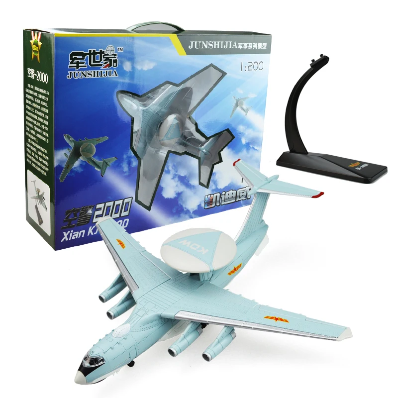 Сплав воздушной полиции 2000 раннее предупреждение модель самолета Военная серия