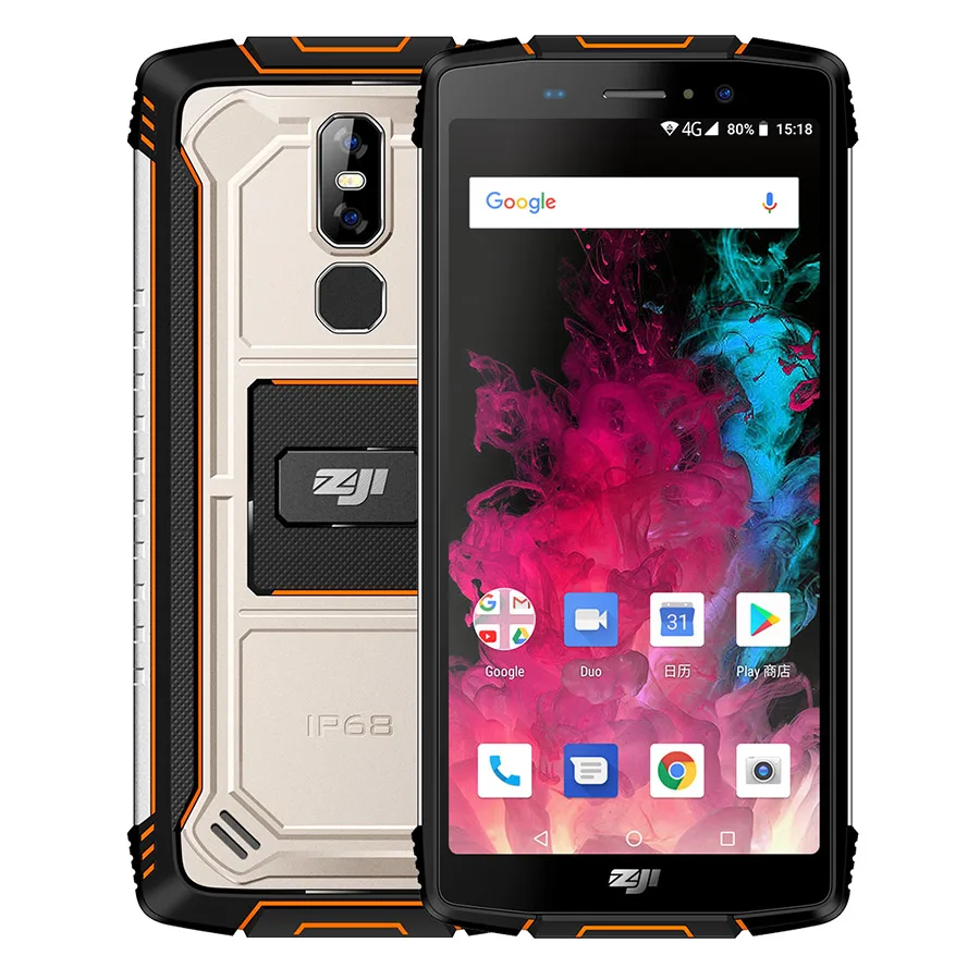 ZOJI Z11 IP68 водонепроницаемый 10000 мАч 9 В/2.7A быстрое зарядное устройство Android 8 1 5 99 &quot4