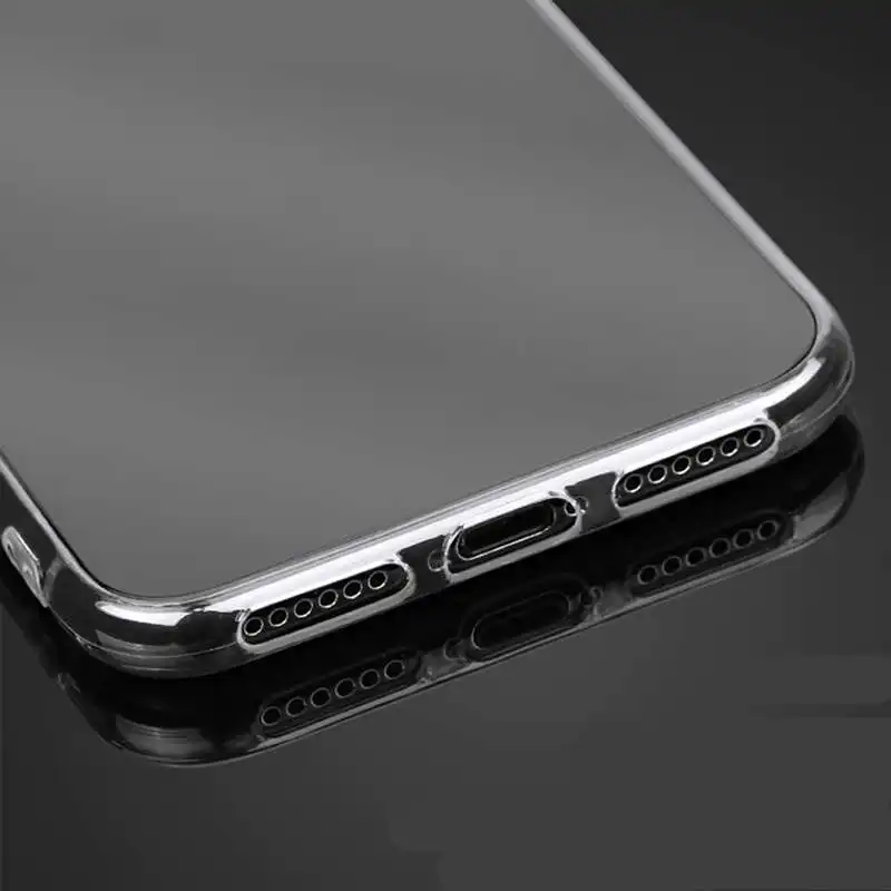 Ультратонкий чехол для Apple iPhone X XS Чехлы для MAX XR прозрачный мягкий чехол из ТПУ для iPhone 6S 6 7 8 Plus 5 5S SE 4 S чехол для телефона Capa