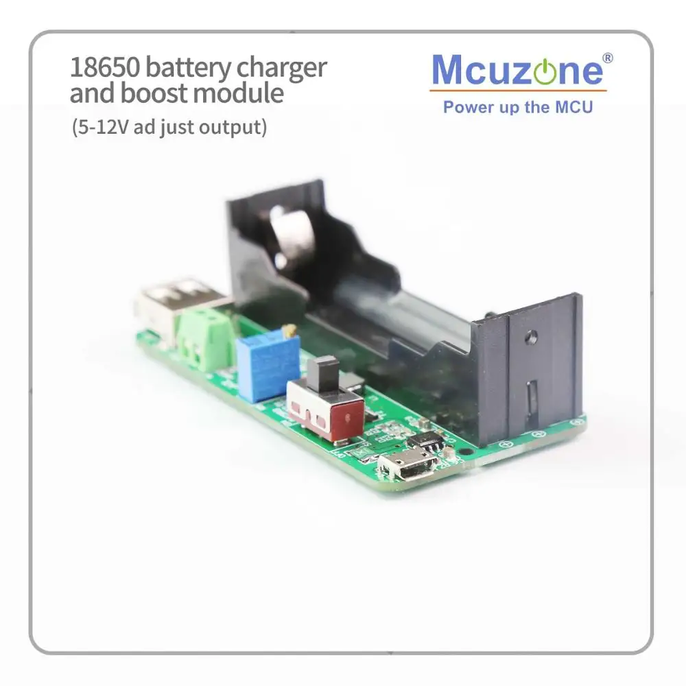 18650 battery charger and boost module 5-12V adjust output power the Arduino LED development kit router | Компьютеры и офис