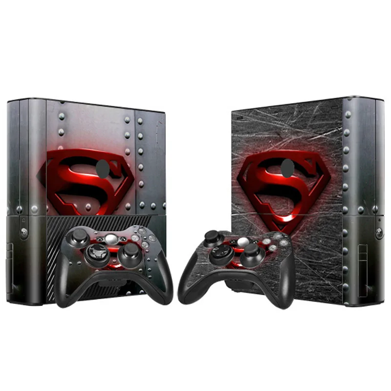 DC Джокер Бэтмен и Супермен пленка Стикеры наклейка для Xbox 360 E консоль и контроллеры Скины Стикеры s для Xbox360 E винил