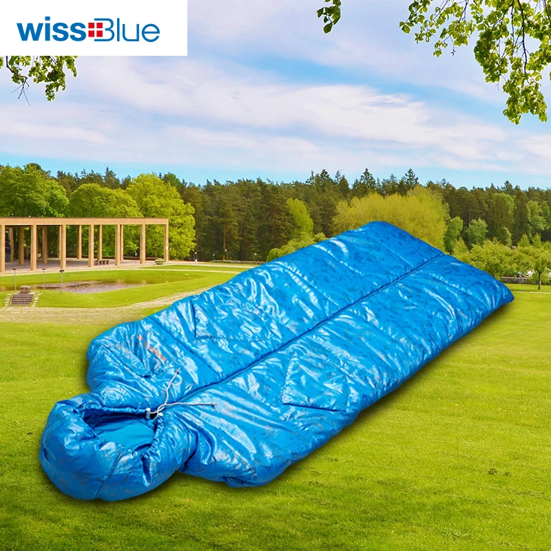 Wissblue Outdoor Professional Mummy Sleeping Bag Hiking Warm Lightweight Compact 3-4 Season For Adult/Child With Carry | Спорт и