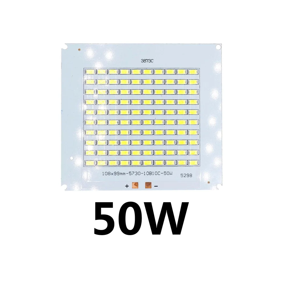 SMD5730 светодиодный светильник с кристаллами 50 Вт, 100 Вт, 150 Вт, 200 Вт, высокомощный Светодиодный прожектор COB 30-36 в для точечного светильника, точечный светильник, уличный светильник
