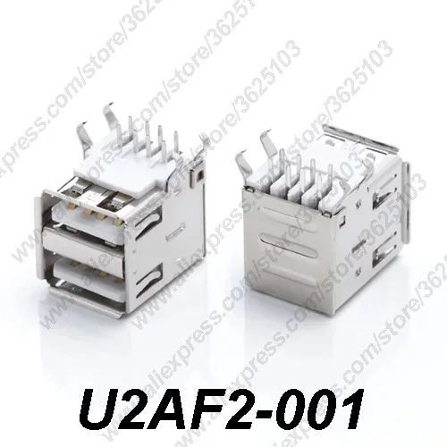 10 шт. двойной разъем USB 2 0 90 градусов | Обустройство дома