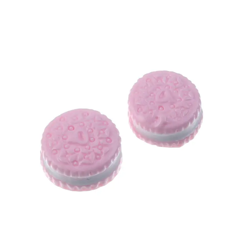 

20 шт., розовые круглые украшения из эпоксидной смолы