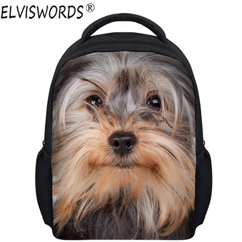 Elviswords Новый Обувь для девочек Школьные ранцы прекрасный Товары собак мешок школы