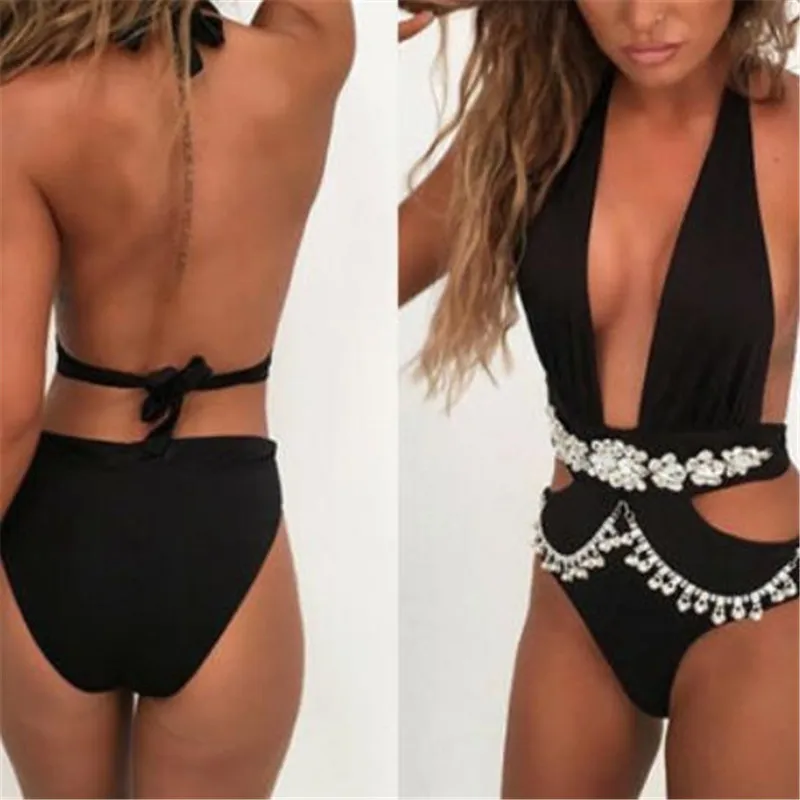 Женский купальник пуш ап женский бикини цельный монокини maillot de bain femme