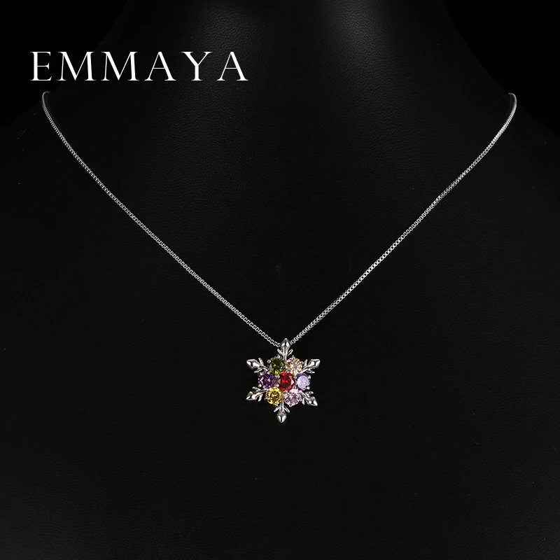 Очаровательные рождественские украшения Emmaya популярное ожерелье ожерелья с