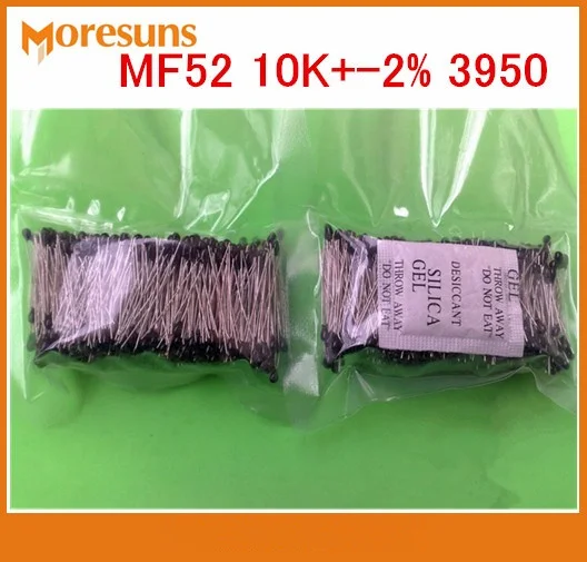 Быстрая бесплатная доставка термистор 500 шт./лот Good MF52 10K + 2% 3950 NTC|thermistor 10k|10k ntc
