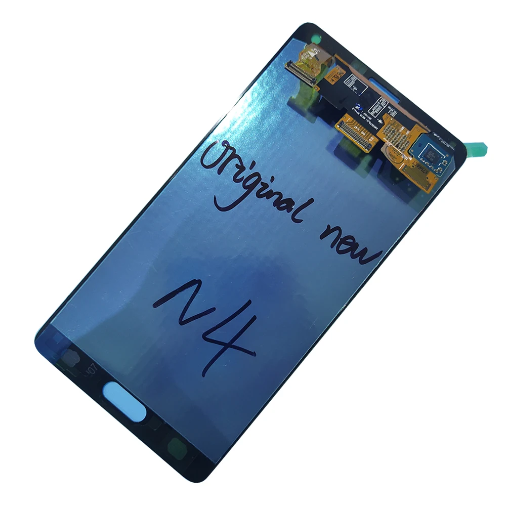 Супер AMOLED ЖК экран для Samsung Note 4 дисплей сенсорный дигитайзер Galaxy Note4 N910 N910A N910F