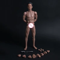 16 scale at023 durable body old michael military chest muscular body 12 soldiers action figure body doll toys
