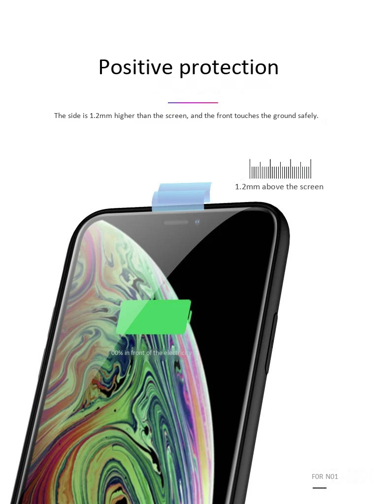 5000 мАч ультра тонкий чехол для зарядки аккумулятора для iphone XS MAX Внешний чехол для зарядки телефона Тонкий чехол для iphone XR чехол 6,1