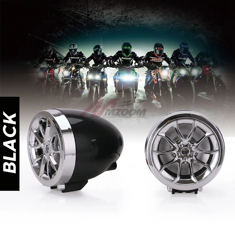 Мотоцикл аудио Bluetooth Аудиомагнитола проигрывателя звуков Водонепроницаемый