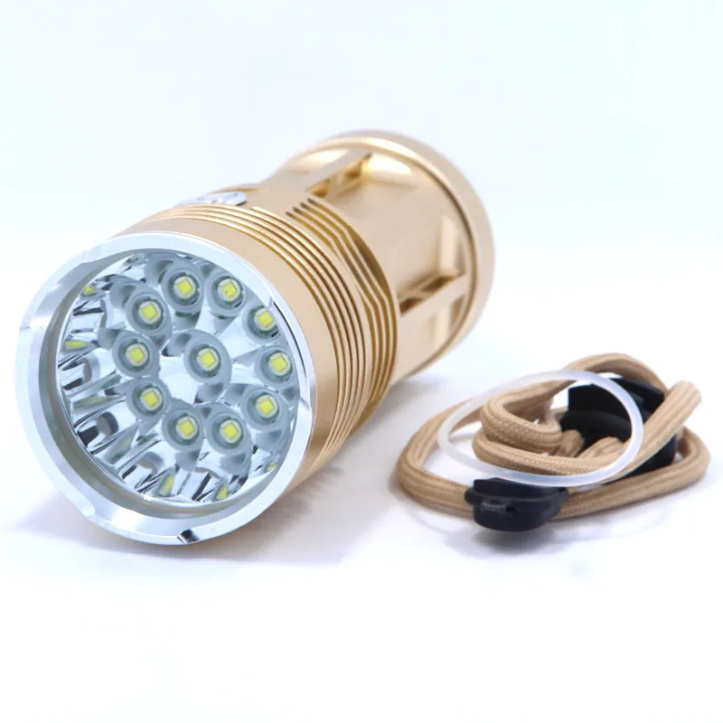 Новинка яркий светодиодный фонарик портативный лм суперъяркий 11 x XM-L T6 для охоты