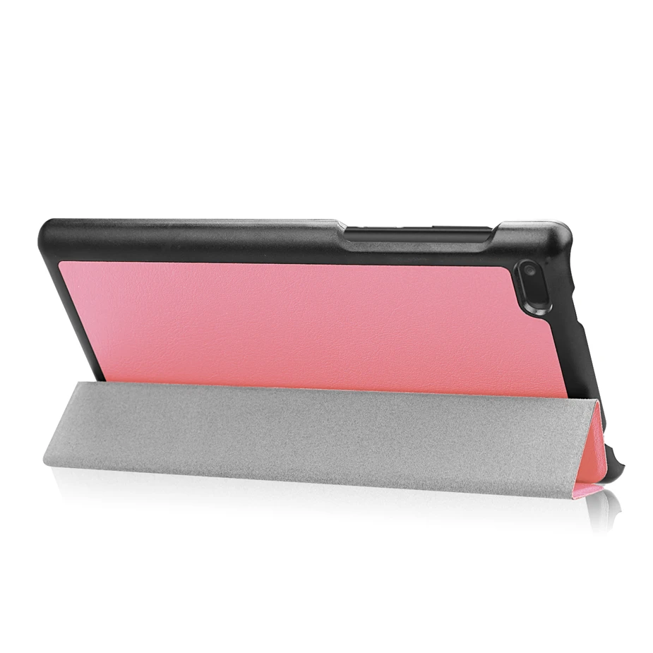 Чехол из ПУ для lenovo Tab4 Tab 4 7 дюймов TB-7504 TB-7504F для lenovo Tab 7 TB-7504X() Smart Cover