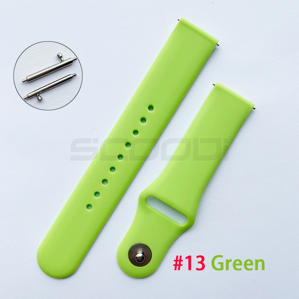 20 мм силиконовый мягкий ремешок для Xiaomi Huami Amazfit Bip BIT Lite Молодежные умные часы носимые наручные браслет Amazfit спортивный ремешок для часов