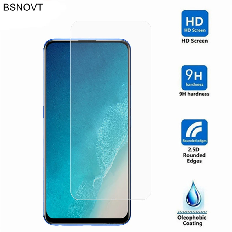 2 uds Protector de pantalla para VIVO V15 vidrio Protector de pantalla del tel&eacute;fono vidrio templado para VIVO V15 vidrio para VIVO V15 pel&iacute;cula frontal BSNOVT-0