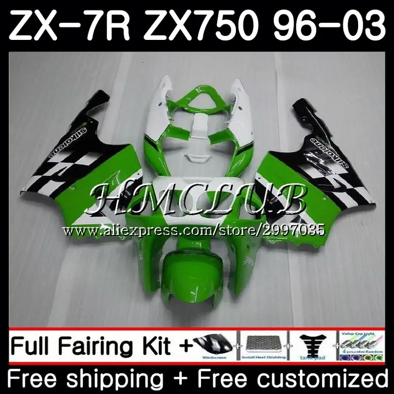 Комплект обтекателя Для KAWASAKI NINJA ZX7R ZX750 ZX 7R 2000 2001 2002 48HC.12 2003|Комбинезоны| |