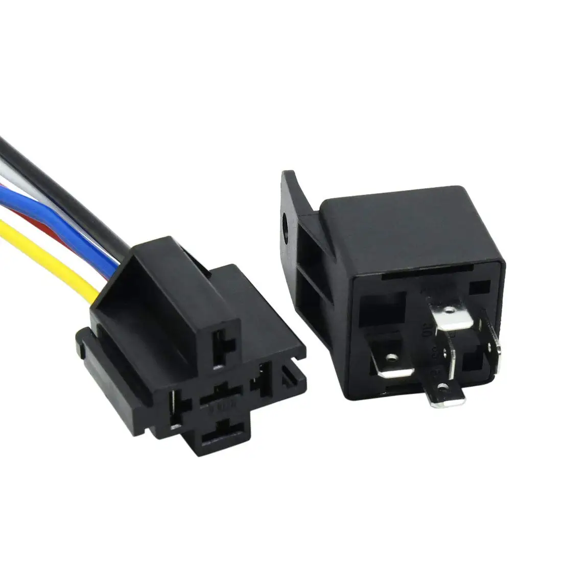 X Autohaux DC 36V 40A SPDT автомобильное реле 5 Pin проводов W/жгут разъем 3 шт|Переключатели и