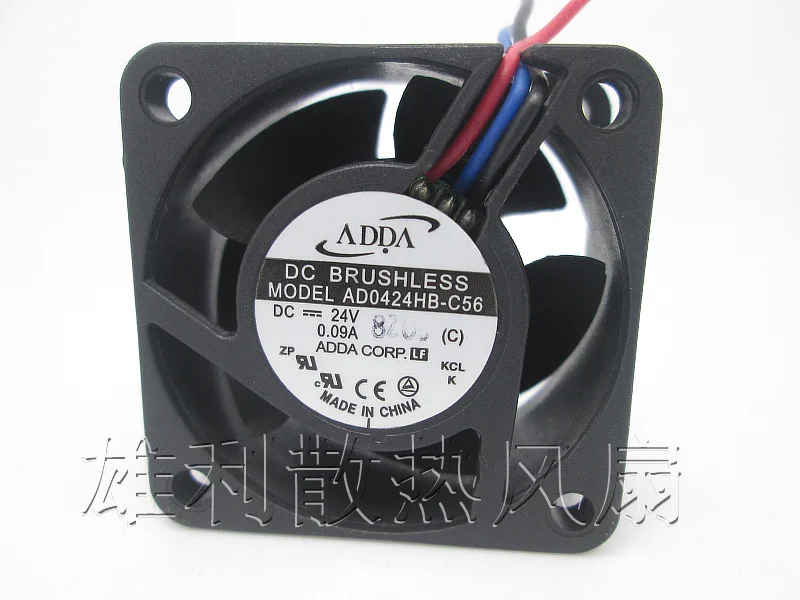 

Free Delivery.AD0424HB-C56 24V 0.09A 4CM 4020 3-wire inverter cooling fan