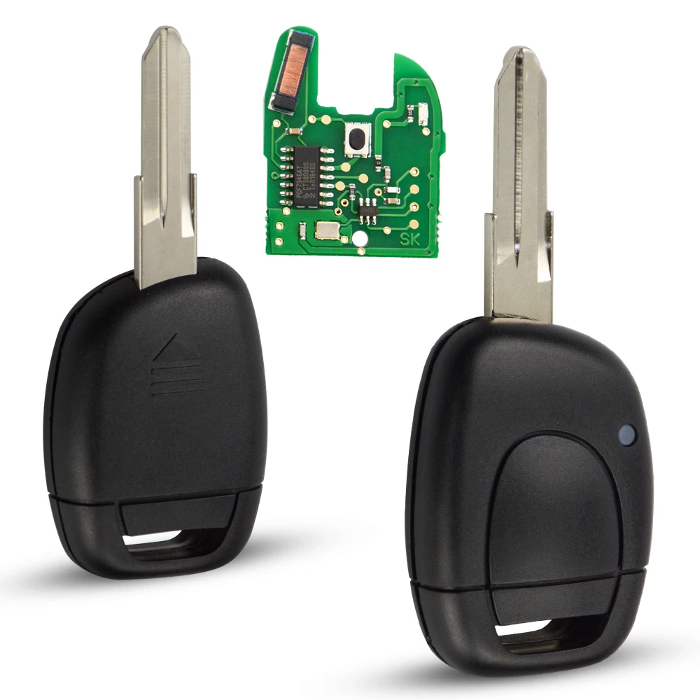 OkeyTech 1 Кнопка NE73/VAC102 Uncut Blade 433 МГц ID46 PCF7946 электронный чип дистанционного ключа для